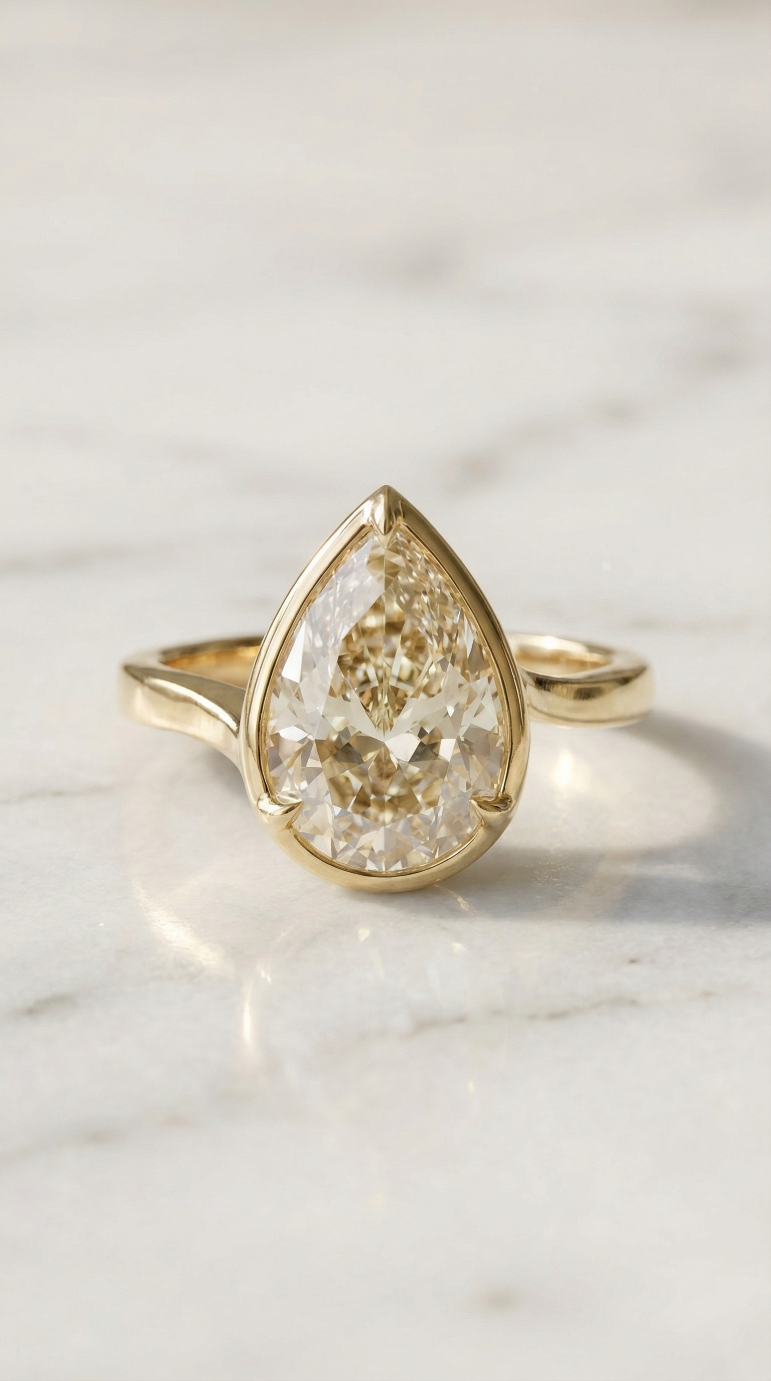 Pear ring